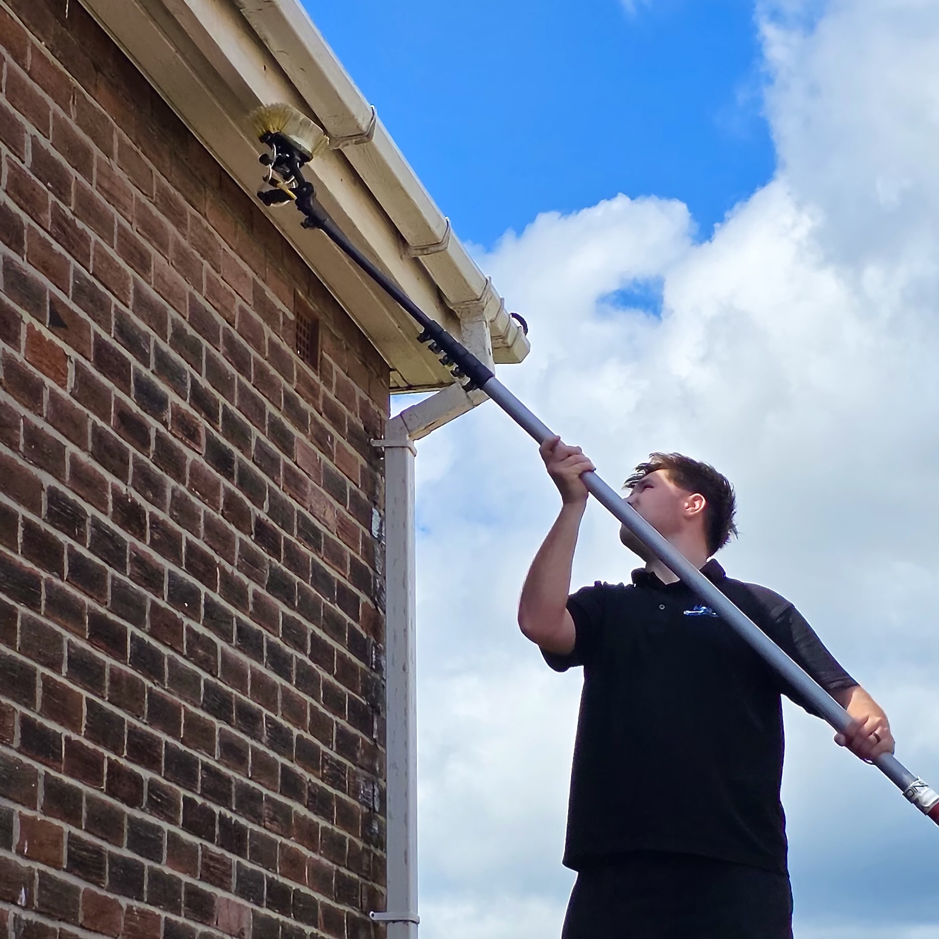 Fascia and soffit cleaning